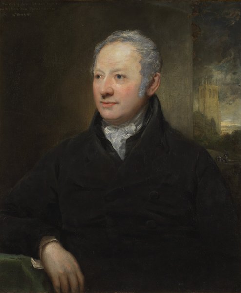 Portrait of John Bridge (1755-1834) of Georgian goldsmiths’ firm Rundell & Bridge, by John Jackson RA (1778-1831).