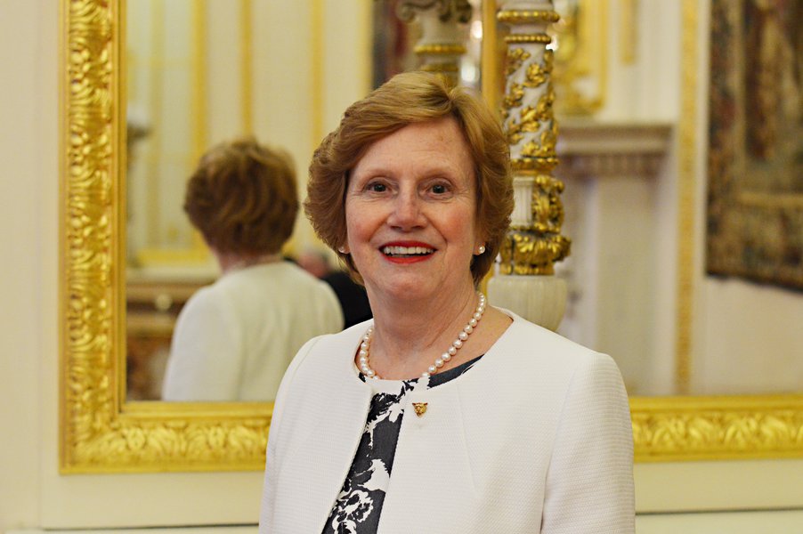 Judith Cobham-Lowe OBE, first female Prime Warden of the Goldsmiths' Company