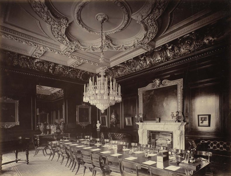 Court Room, photographed in 1895